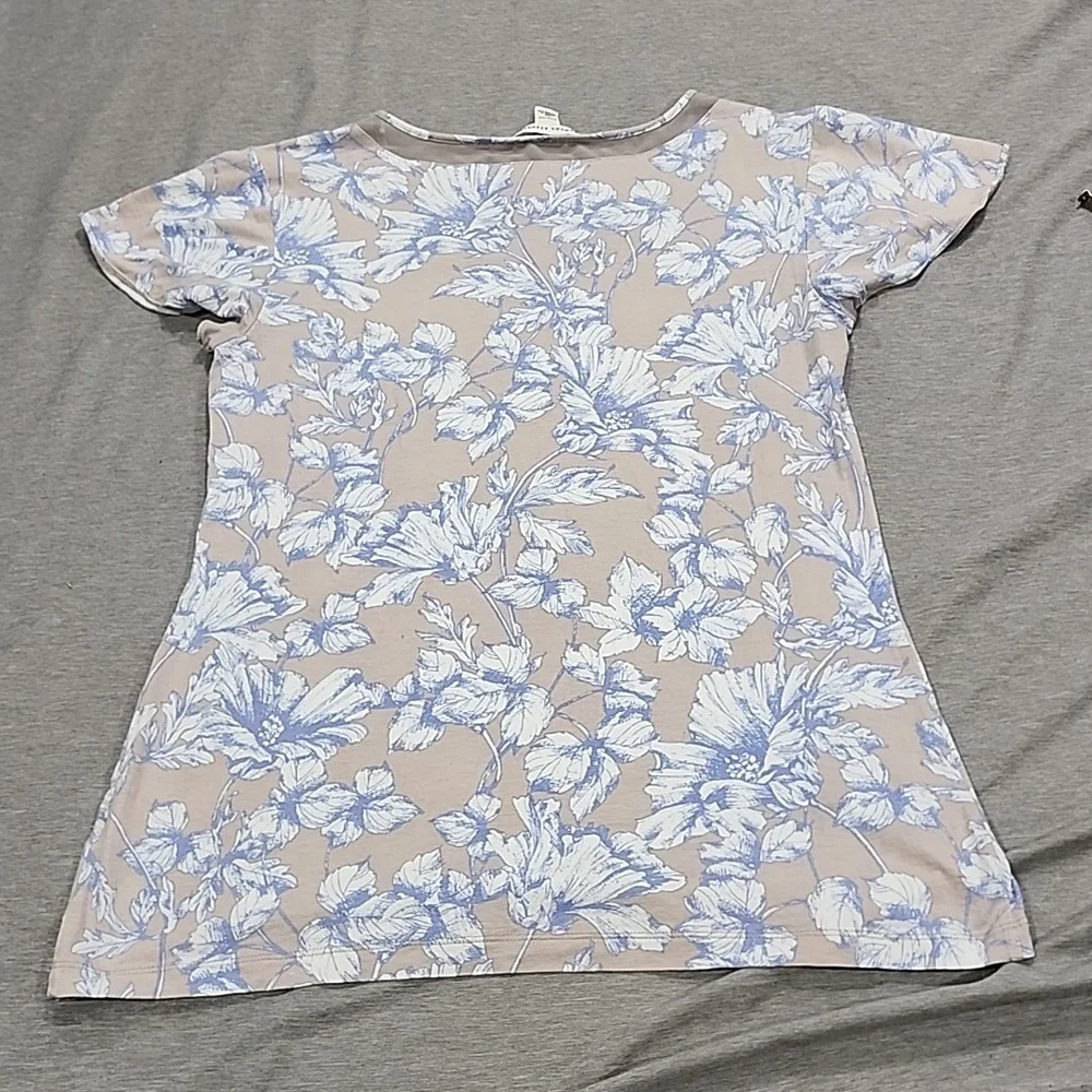 Women Banana Republic #flower shirt M - Picture 8 of 8